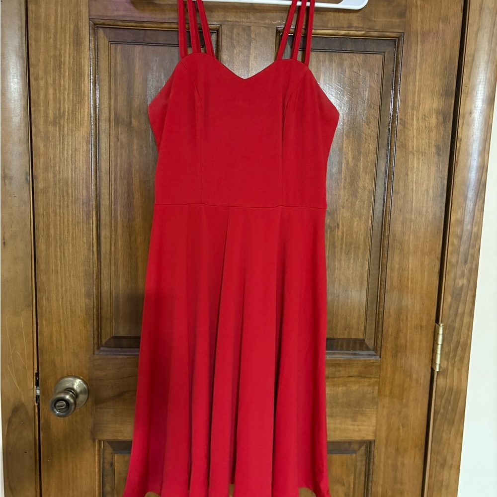 RED GRACE KARIN FORMAL DRESS
